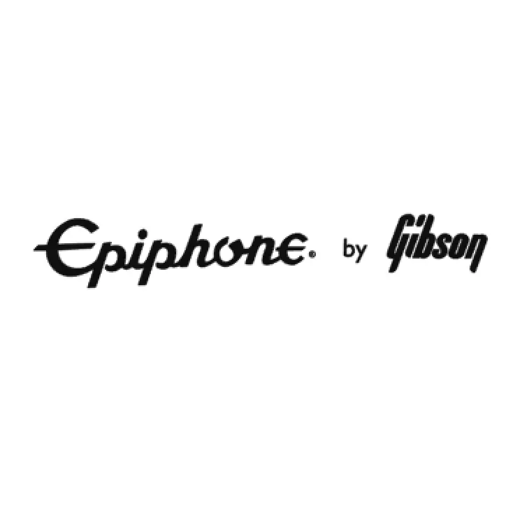 Epiphone By Gibson Guitar Headstock Logo Decal Waterslide Vinyl or Foil Peel & Stick - Guitar-Restore