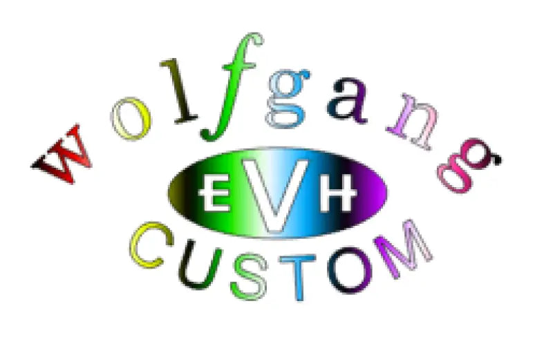 EVH Wolfgang Custom Headstock Decal Logo Waterslide Foil or Vinyl Peel & Stick - Guitar-Restore