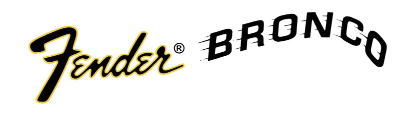 Fender Bronco Guitar Headstock Decal Logo Waterslide