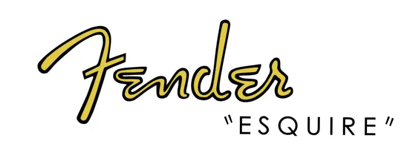 Fender Esquire 50’s Guitar Headstock Decal Logo Waterslide -