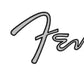 Fender Esquire Guitar Headstock Decal Logo. Years 1951-1969