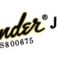 Fender Jazzmaster Guitar Headstock Decal Logo Waterslide