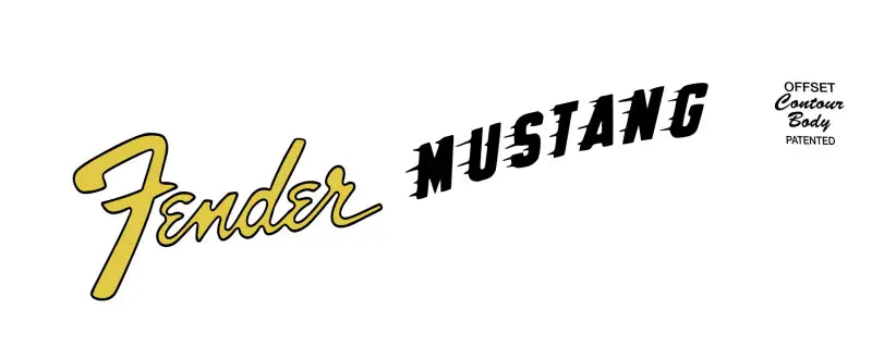 guitar-restore.net - Fender Mustang Guitar Headstock Decal Logo ...