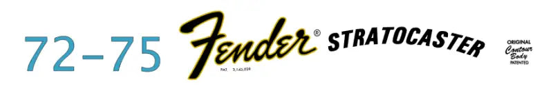 Fender Stratocaster Headstock Decal Logo Waterslide CBS And Smith YEARS 68-82