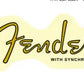 Fender Stratocaster Headstock Decal Logo Waterslide Years 1954-1963