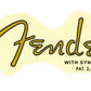 Fender Stratocaster Headstock Decal Logo Waterslide Years 1954-1963