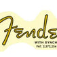 Fender Stratocaster Headstock Decal Logo Waterslide Years 1954-1963