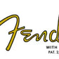 Fender Stratocaster Headstock Decal Logo Waterslide Years 1954-1963