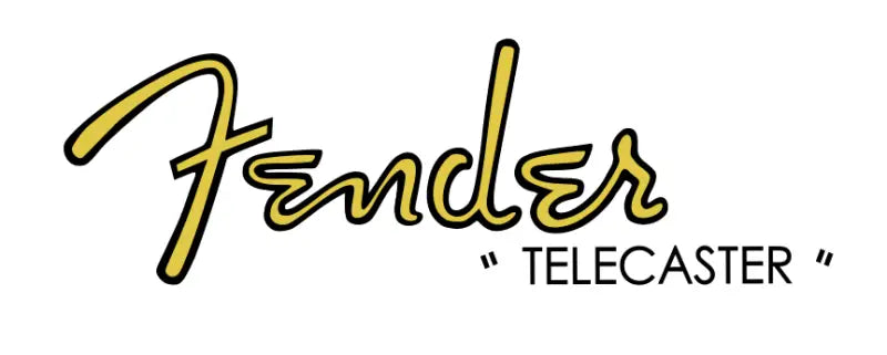 Fender Telecaster 50’s and 60’s Guitar Headstock Decal Logo