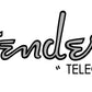 Fender Telecaster 50’s and 60’s Guitar Headstock Decal Logo