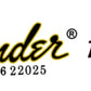 Fender Telecaster Guitar Headstock Decal Logo Waterslide Years 1968-1979