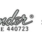 Fender USA Stratocaster Headstock Decal Logo Waterslide Years 1983-1984