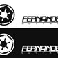 Fernandes Stormtrooper Guitar Headstock Decal Logo Waterslide