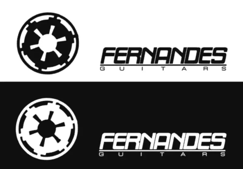 Fernandes Stormtrooper Guitar Headstock Decal Logo Waterslide