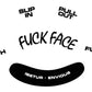 FUZZ FACE Parody Fuck Face Guitar Pedal Decal Set Vinyl Peel