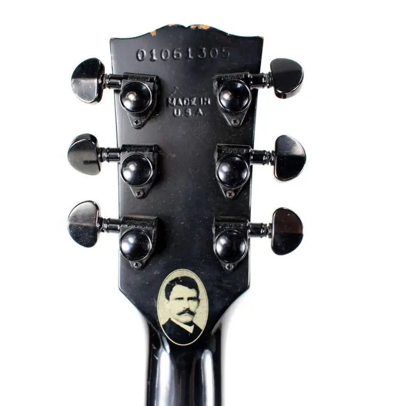 Gibson Gothic Orville Portrait Rear Headstock Decal Peel