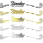 Greco Brawler Guitar Headstock Decal Logo Waterslide Vinyl