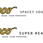Greco spacey sound or super real headstock decal logo