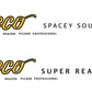 Greco spacey sound or super real headstock decal logo