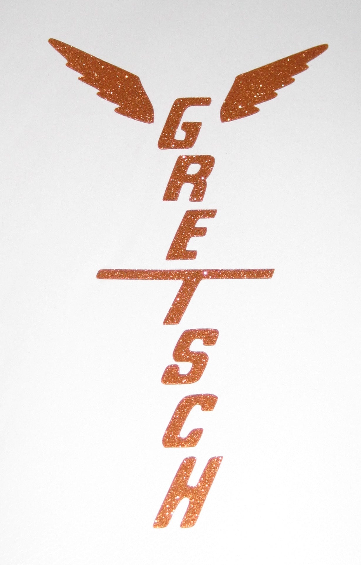 Gretsch Falcon or Penguin Guitar Headstock Decal Logo Vinyl