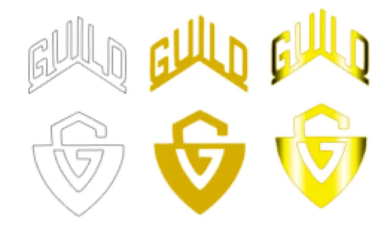 Guild Shield Headstock Decal Logo