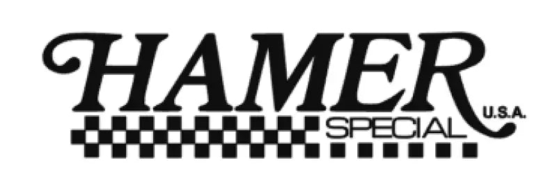 Hamer USA Special Checkerboard Les Paul Guitar Headstock Decal Logo Waterslide