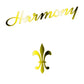 Harmony H-75 H-68 Guitar Fleur De Lis Headstock Decal Logo