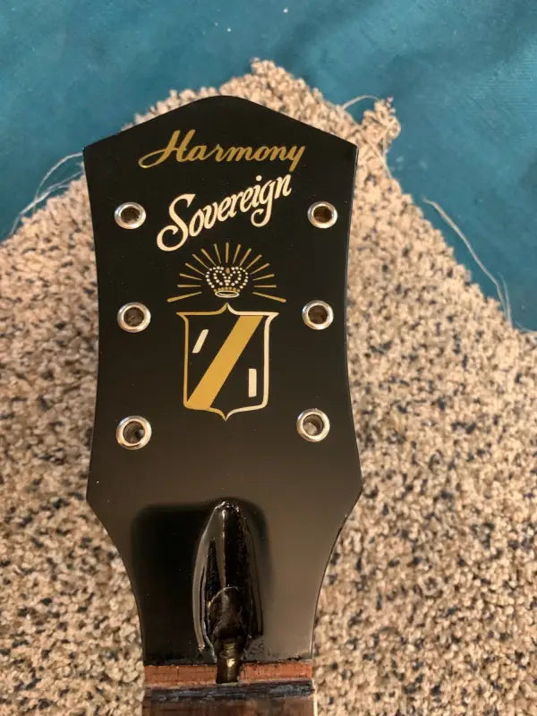 Harmony H1260 H77 Sovereign Guitar Headstock Decal Logo