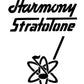 Harmony Stratotone Guitar headstock Decal Logo Waterslide or Vinyl Peel & Stick All Years - Guitar-Restore