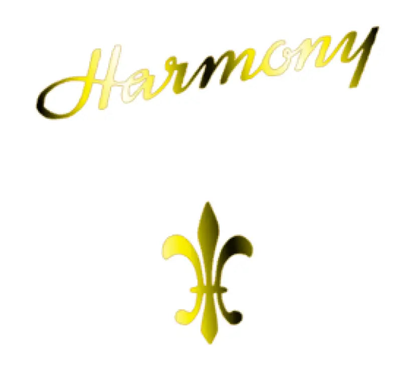 Harmony H75 H77 Guitar headstock Decal Logo Waterslide Vinyl