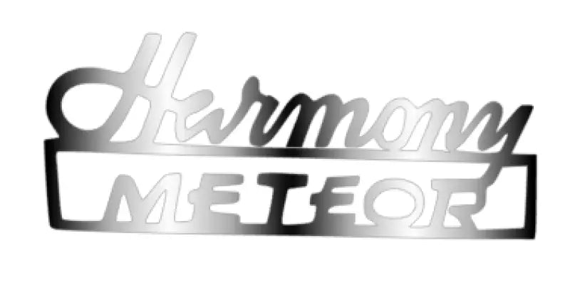 Harmony Meteor Guitar Headstock Decal Logo Waterslide