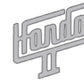 Hondo II 2 Guitar Headstock Decal Logo Waterslide Vinyl