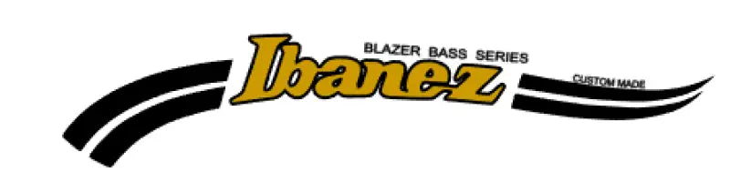 Ibanez Blazer Guitar or Blazer Bass or Roadster Bass Headstock Logo Decal Waterslide - Guitar-Restore