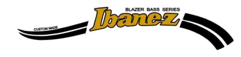 Ibanez Blazer Guitar or Blazer Bass or Roadster Bass Headstock Logo Decal Waterslide - Guitar-Restore