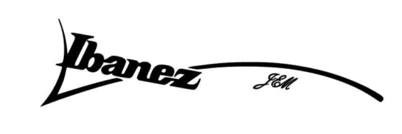 Ibanez JEM 7 String Headstock Logo Decal Vinyl & Foil 2 Color - Guitar-Restore