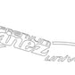 Ibanez JEM Repro Headstock Decal Logo Waterslide or Foil Peel & Stick - Guitar-Restore