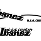 Ibanez USA Custom Repro Headstock Decal Logo Vinyl or Foil