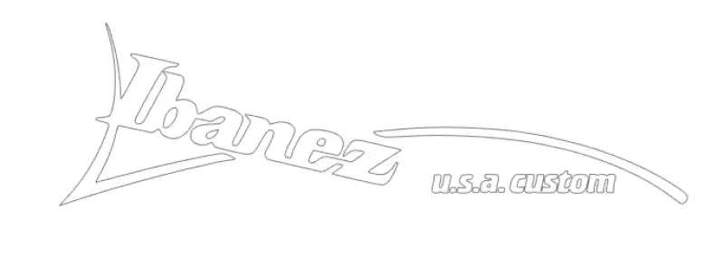 Ibanez USA Custom Repro Headstock Decal Logo Vinyl or Foil