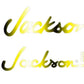 Jackson Guitar Headstock Decals Randy Rhoads Waterslide