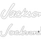 Jackson Guitar Headstock Decals Randy Rhoads Waterslide