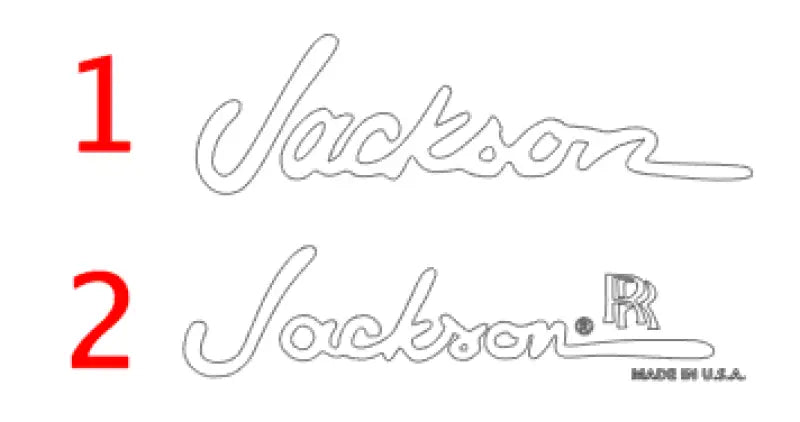 Jackson Inlay Sticker guitar-restore.net - Jackson Guitar Headstock Decals Randy Rhoads ...
