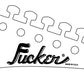 Jackson Parody Guitar Headstock Decal Jackass, Fucker, Fuckoff, Junk, Jackedson, Crackhead, Killer, Stinker Waterslide