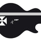 James Hetfield Signature LP Iron Cross Guitar Body Graphic