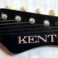 Kent Red Hagstrom Guitar Headstock Decal Logo Waterslide or Vinyl Peel and Stick