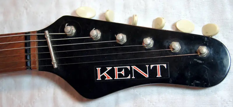 Kent Red Hagstrom Guitar Headstock Decal Logo Waterslide or Vinyl Peel and Stick