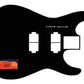 Kirk Hammett Ouija Decal Guitar Body Graphic Decal Set Black