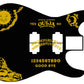 Kirk Hammett Ouija Decal Guitar Body Graphic Decal Set Black