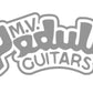 M.V. Pedulla Bass Headstock Decals Waterslide or Vinyl Peel