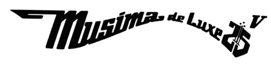 Musima De Luxe Guitar Headstock Decal Logo Waterslide, Vinyl or Foil