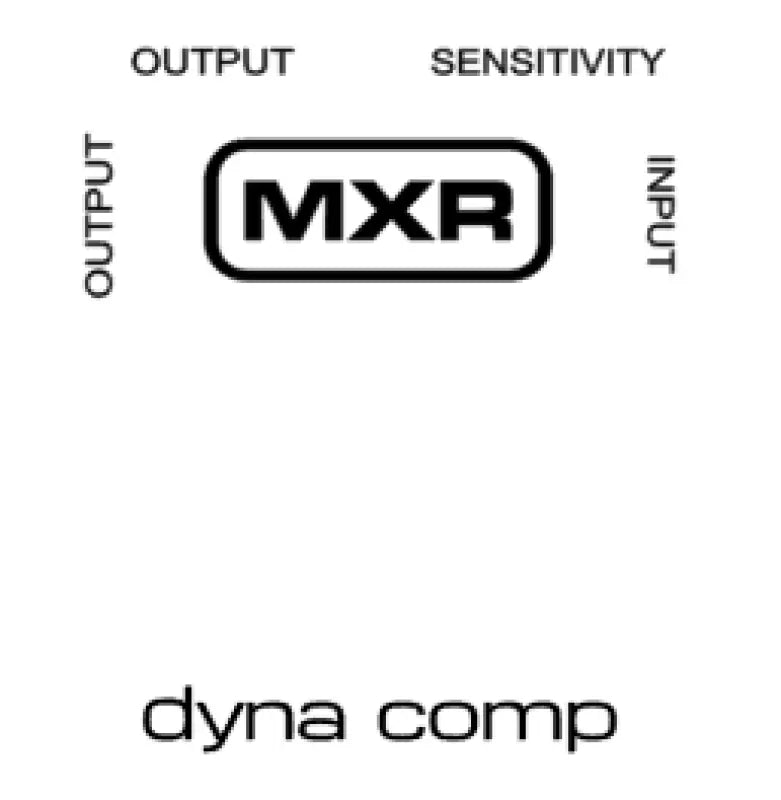 MXR Dyna Comp Guitar Pedal Repro Restoration Decal Logo Complete Set Waterslide